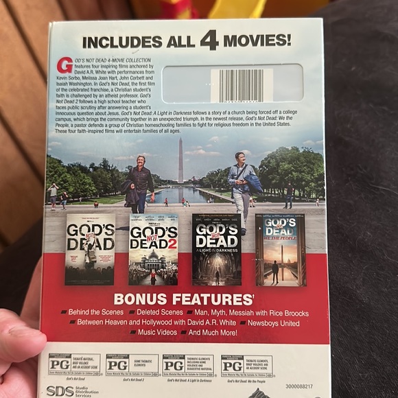 GOD’S NOT DEAD 4 MOVIE DVD COLLECTION: BRAND NEW FACTORY SEALED - Picture 2 of 2